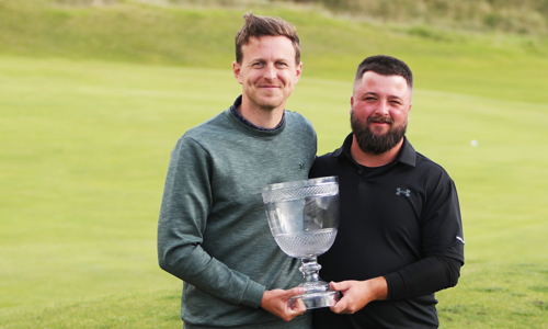 Cruse and Clare benefit from their golfing apprenticeships