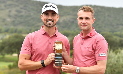 Whitby-Smith and Molesworth win play-off at Argentario to take SkyCaddie PGA Pro-Captain Challenge title