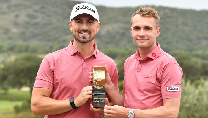 Whitby-Smith and Molesworth win play-off at Argentario to take SkyCaddie PGA Pro-Captain Challenge title