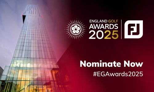 Nominations now open for the England Golf Awards 2025