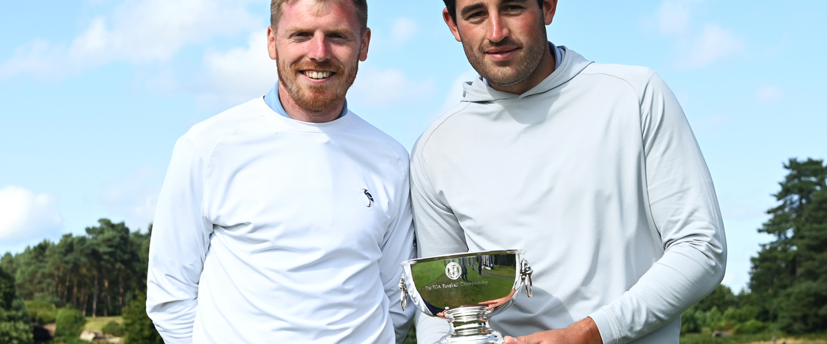 Unstoppable duo Frances and Chesterman triumph at PGA Fourball Championship