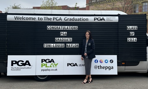 Toni-Louise Naylor reflects on completing the PGA Foundation Degree