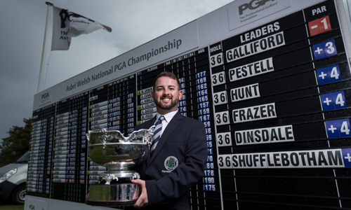 Galliford battles the elements to claim Asbri Welsh National PGA Championship title