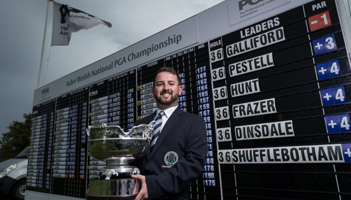 Galliford battles the elements to claim Asbri Welsh National PGA Championship title